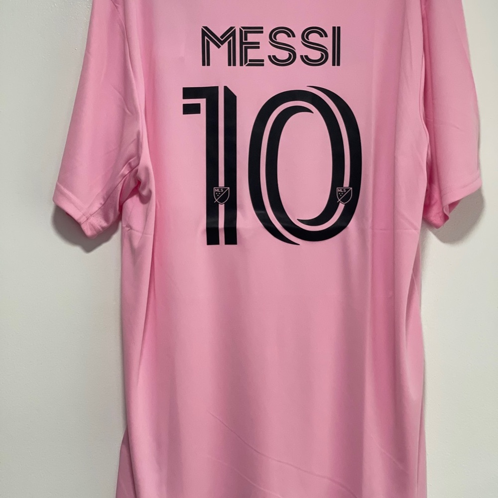 Inter Miami Home 2023 Messi #10 Pink Soccer Jersey New